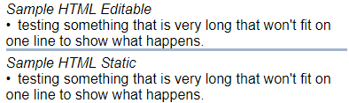 Text Moving Down to a New Line